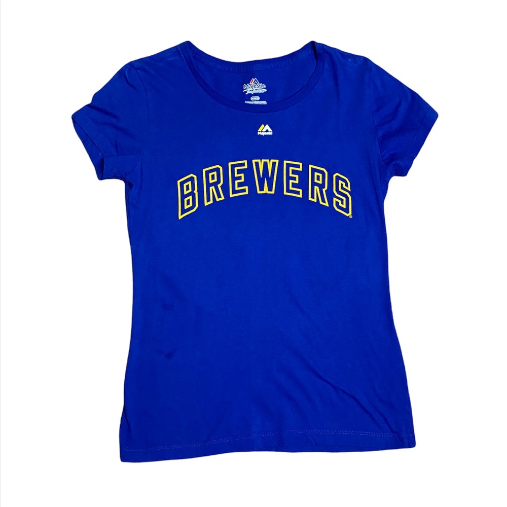 Majestic Brewers Tee